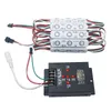 WS2811 2811 IC 3led 5050 RGB LED Pixel Digital Module String Light Waterproof DC 12V+1pcs Free T-500 Full Color Controller