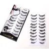 Quality Fiber Hand-made Natural Looking Thick Soft False Eyelashes 10 Pairs Bella Hair 10 Different Styles