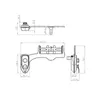 자동 부착 식 화장실 플러시 및 냉수 비데 세탁 여성 스프레이 NozzeleJ17267397019로 여성 Buctass Bidet