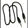 black audio aux cable/3.5mm audio for headphone/laptop/MP3/stereo 300ps/lot