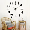 Настенные часы Оптовая продажа-2021 Украшение дома 3D Зеркало Мода Личность DIY Кругкая Гостиная Большой Часы Часы 1