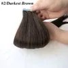 Durata di 2 anni 50g 20 pezzi nastro brasiliano per capelli nelle estensioni dei capelli cuticola completa capelli umani Remy peruviana indiana malese PU trama della pelle