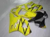 Gratis Anpassa Fairing Kit för Honda CBR900RR 2002 2003 Yellow Black Fairings Set CBR 954RR 02 23 OT46