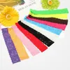 1/10 Pcs Baby Girls Lace Stretch Elastic Handwear Headbands Chiffon Hair Band HQ #T701