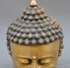 Old Tibet buddhism Fane bronze sakyamuni Shakyamuni Amitabha buddha Head Statue