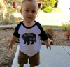 Yeni Bahar Sonbahar Ins Bebek Çocuk Karikatür Harfler T-shirt Erkek Kız Uzun Kollu Pamuk Tops Tee T-Shirt Çocuk Giyim Tişörtleri