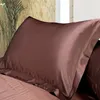 La dernière taie d'oreiller charme rectangulaire taie d'oreiller coussin maison canapé voiture décoration glace soie taie d'oreiller lumineuse 48 * 74cm WX-P15