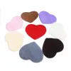 Wholesale-30X40CM Absorbent Memory Foam Bath Bathroom Floor Shower Heart Shape Door Mat Rug