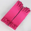 Princess Girls Gloves قفازات حريرية طويلة قفازات للأطفال