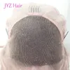 Parrucche anteriori diritte del merletto dei capelli vergini peruviani malesi indiani brasiliani con i capelli del bambino Parrucche piene del merletto di Glueless Colore naturale Lace3240510