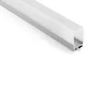 10 X 1M sets/lot 6063 alloy aluminum profile for led light and Deep cover alu channel for recessed wall or pendant lamps