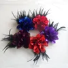 Venta al por mayor- Broche de plumas de flores Accesorios para el cabello Ramillete de boda Broches grandes para mujeres y hombres Broches Joyería Moda Rooch 2XZ12 Pines,