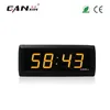 [Ganxin]1.8 inch led Display Wall Clock Modern Design Countdown Timer Red Ultra Brightness Light Tubes USB Led Clock