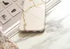 Marble cromado case para iphone 7 case capa de silicone de luxo de mármore para iphone x 7 plus 6 s 6 plus 8 tpu saco do telefone para samsung s8 s8 plus