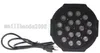 Led stage light 18x3W 54W 6 Channel RGB Led Flat Par Lighting for Club DJ Stage Party KTV Disco DMX 512 Control free shipping MYY