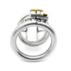 Newest Arrival Latest Design Male Stainless Steel 52mm Length Penis Cock Cage Chastity Belt Device Cock ring BDSM Sex toys