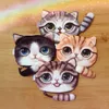 새로운 작은 꼬리 고양이 코인 지갑 귀여운 아이들 만화 지갑 가와이 가방 코인 파우치 어린이 지갑 홀더 여성 동전 지갑
