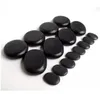 massage stones massage natural energy massage stone set hot spa rock basalt stone 16pcs