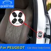 4pcs / lot ABS باب السيارة قفل أغطية واقية ل Peugeot 301 308 308s 407 408 508 RCZ 2008 3008 4008 5008 سيارة التصميم qcbxyxh