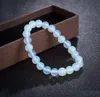 En gros Nouveau Cristal Naturel Pierre De Lune Bracelet Perles Femme Élégante Femmes Bracelets Yoga Bijoux Cadeau Livraison gratuite