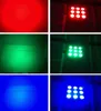 Nieuwste 9 stks * 18W RGBWA + UV 6in1 Hoge Power LED PAR LICHT VOOR STAGE VERLICHTINGEN DJ PARTY MYY