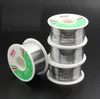 100G 63/37 Tin 0.5mm 0.6mm 0.8mm 1.0mm Rosin Core Tin / Lead 0.8mm Rosin Roll Flux Soldeer Draad Reel Hoge Kwaliteit 55 * 28mm 100 Stuks