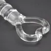 Glas dildo anal rumpa plug vaginal g-spot stimulering massager kvinnliga sexleksaker #r410