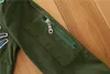 Осень детские пальто армия зеленый куртка мультфильм печатных Куртка для девочек 2-7 Т Детская одежда верхняя одежда ветровки для девочек пальто