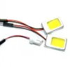 Lighting White 18 Chips Constant Voltage COB LED Festoon Dome/Door/Box Light Panel Interior Bulb With T10.