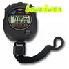 Groothandel-Bowaiwen #0057 Waterdichte digitale LCD-stopwatch Chronograaf Timer Teller sportalarm