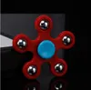 Mavi Beş Noktalı Star Spinner Fidget Oyuncak Fidget Dayanıklı Gyro Gyrocopop Focus Toys Parmak Spinner YH79745189555