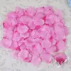 1000 pcs mode atificiella polyesterblommor för romantiska bröllopsdekorationer Silk Rose Petals Confetti Ny kommande färgglada