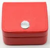 nouveau carré rouge pour omeg box watch livret étiquettes et papiers en anglais montres Box Original Inner Outer Men Wristwatch box241F