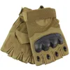 Luvas de ciclismo táticas de esportes ao ar livre Half Glovesmotociclo Airsoft Shooting Hunting No08-070