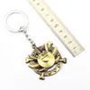 10/pcs One Piece Keychain Thousand Sunny Key Rings Holder For Gift Chaveiro Car Key Chain Anime Jewelry Souvenir YS11477