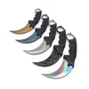 Topkwaliteit Claw Karambit Mes CS Go Rvs Counter-Strike Spider Grain Traning Survival Rescue Camping Tools Fixed Blade Messen