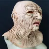 Neue Halloween-Blut-Schädel-Maske aus Latex, gruselige Perücken, Spukhaus, Zombies, Horror-Dekoration, Rippenmuskel, Teufel, Terror, Masken, Vampir, kostenloser Versand