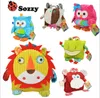 2016 25 cm Crianças Sozzy School Bolsas Adorável Animais Dos Desenhos Animados Mochilas Bebê Baby Bag Ombro Saco Schoolbag Toddler Snacks Livro Sacos Crianças Presente