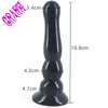 Tapón anal de 20x4,2 cm de largo, tapón pequeño para trasero, juguetes sexuales con diseño de cucurbitáceas para mujeres y hombres, consolador, pene postizo, juguete de masturbación erótica