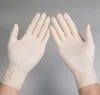 50Pairs engångs svart vit klara nitril latexhandskar PVC Clear Powder Latex Free Glove för examen mekaniker skönhet multi ändamål