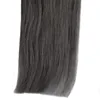 Ombre Tape Extensions 1b/grey grey virgin hair 40 pcs 100% Human Hair Remy Tape In Hair Extensions 100g