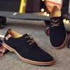 Herenschoenen Scarpe eleganti Uomo Oxfords Scarpe eleganti Vera pelle scamosciata di mucca Taglie forti Derby Prom Scarpe da sposa formali Uomo mocassino homme