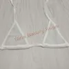 Frauen extrem heiß Sexy transparentes Dreieck Mini Micro Bikinis Bademode Set BH G String Tanga exotische Dessous Unterwäsche Badeanzüge