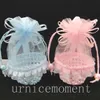 New Arrival-24pcs Blue or Pink Color Yarn Basket Candy Box Boy Girl Gift Bags Baby Shower Birthday Party Decorations Supplies