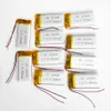 3.7V 500mAH 602040 Lithium Polymer Rechargeable Batteri Lipo Cells Ion Power för MP3 Headphone DVD GPS Mobiltelefon Kamera PSP Game Toys