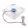 Ventilateur de refroidissement 120mm Ventilateurs 4 LED Refroidisseur bleu pour ordinateur PC Case Cool Cooling # H029 #