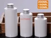Expédition rapide 120/160/200 ML bouteille d'eau de maquillage en plastique, récipient de Toner vide à bouchon à vis, bouteille de Lotion rechargeable, dessus en aluminium