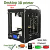 Upgrade desktop 3D-printer Geïntegreerde doosgrootte Grote afdrukgrootte Aluminium frame LCD 16G TF-kaart voor cadeau Optioneel Filament2742568