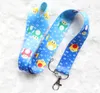 Varm Försäljning Partihandel 20st Cartoon Animerade Tecken Telefon Lanyard Mode Keys Rope Lovely Animals Neck Rope Card Rope Gratis Frakt 138