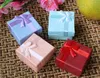 48pcs jewelry Packaging box gift boxes ring beads size 4x4x3 cm mulit colors